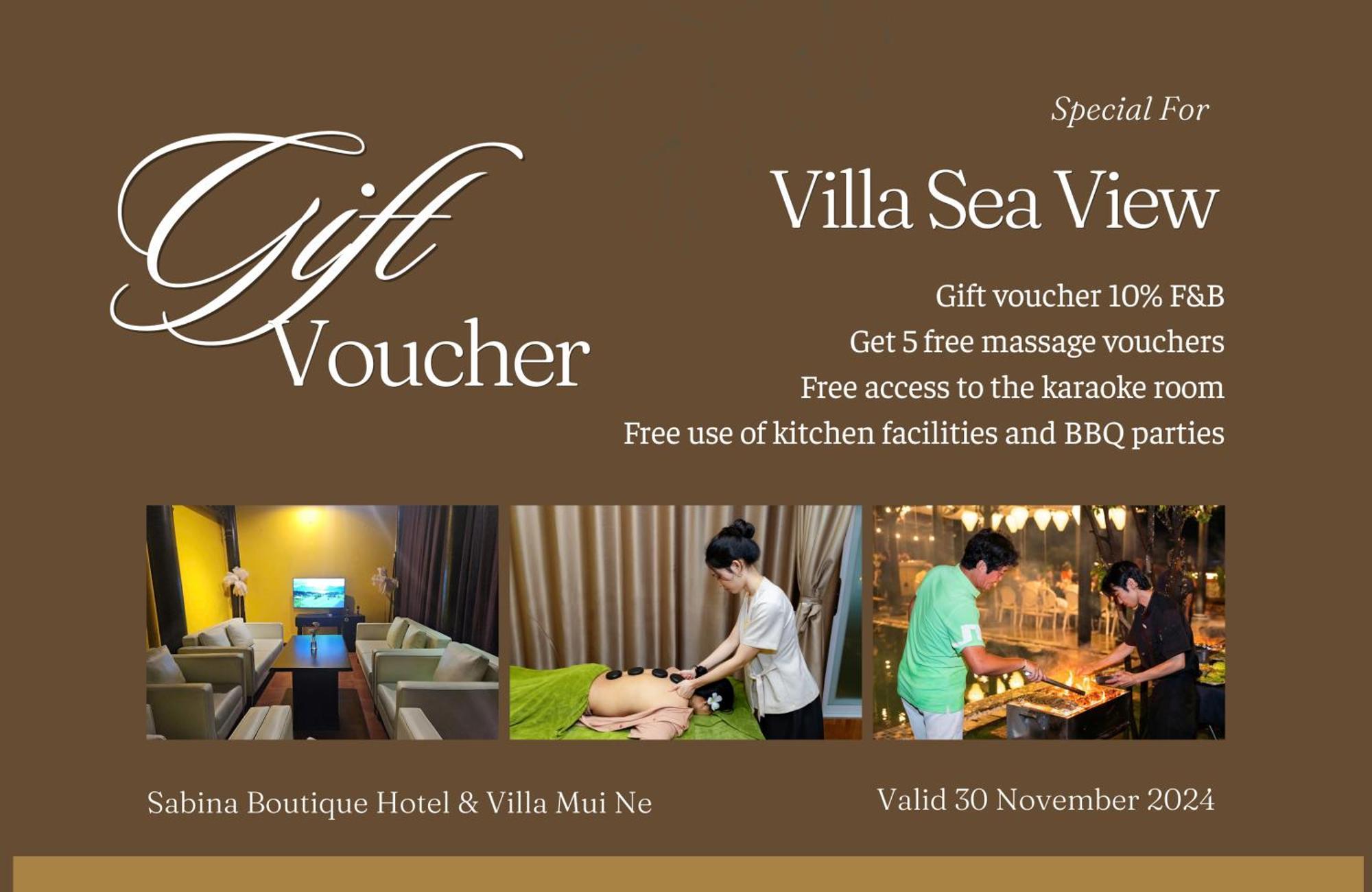 Sabina Boutique Hotel & Villa Mui Ne Exterior photo